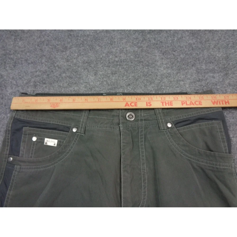 Kuhl Radikl Pants Men's Size 32x32 Grey Stretch Outdoor Hiking Lightweight Pants
